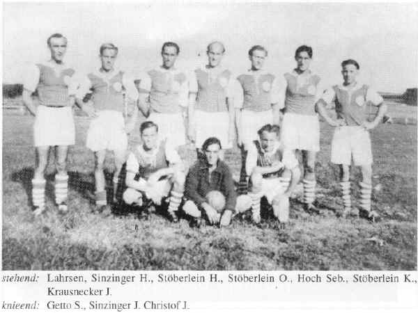 1. Mannschaft um 1950/51